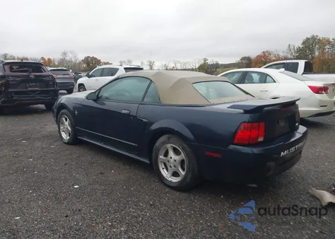 2003 Ford Mustang из США, поврежденный, VIN 1FAFP44453F338785